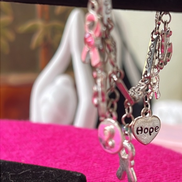 Breast Cancer Charm Bracelet from Brighton - Picture 5 of 6